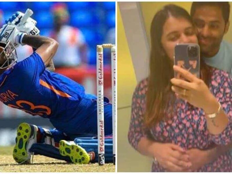 Suryakumar Yadav with Wife