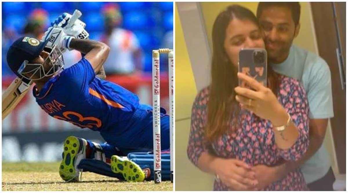 Suryakumar Yadav with Wife