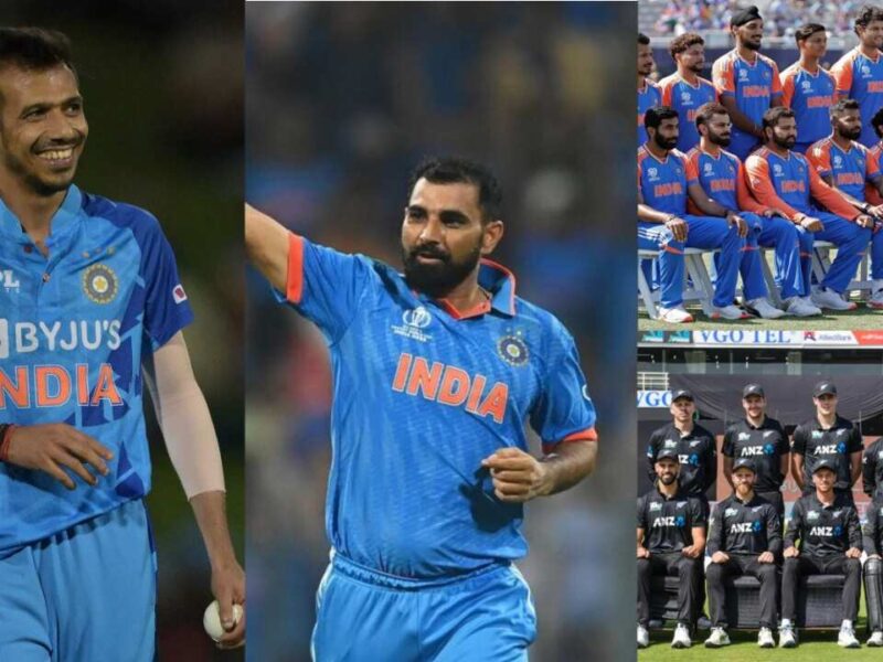 Team India Shami Chahal BCCI IND vs NZ