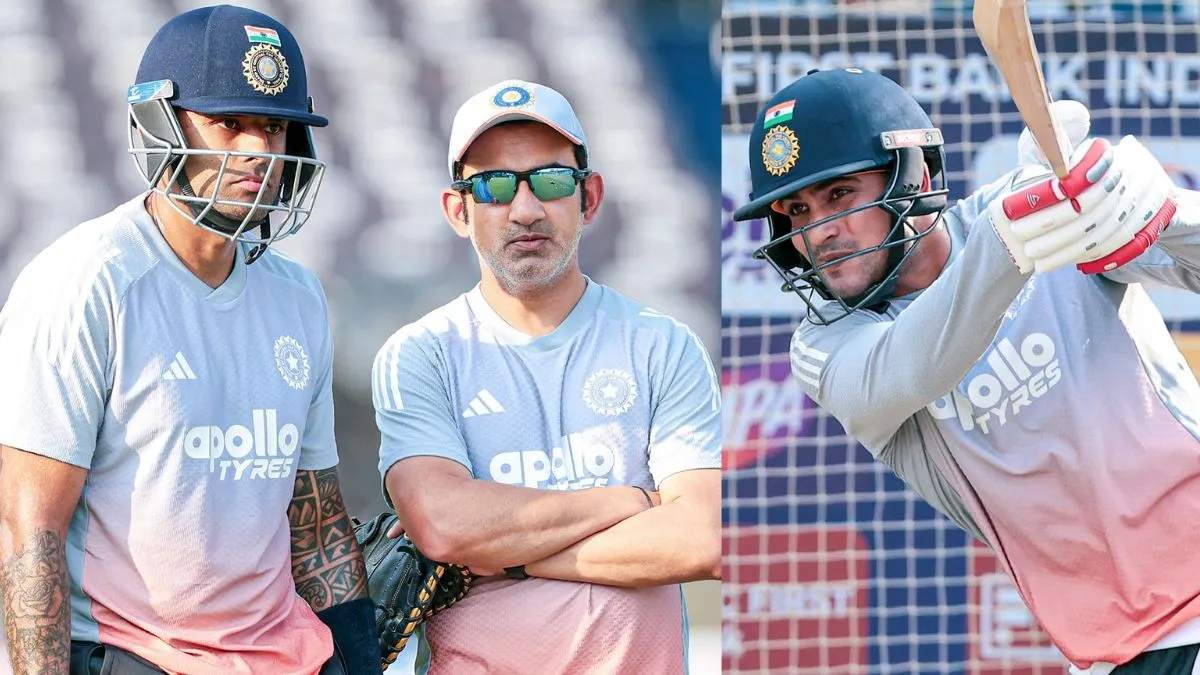 Team India Shubman Gill Gautam Gambhir Suryakumar Yadav