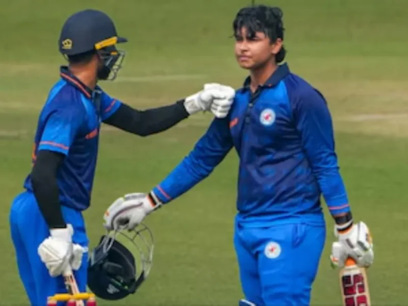 310 के स्ट्राइक रेट से वैभव सूर्यवंशी ने फिर खेली विजय हजारे में तूफानी पारी, मेघालय के खिलाफ उड़ाया गर्दा