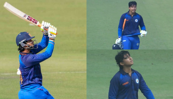 Vaibhav Suryavanshi against GOA SMAT 2025