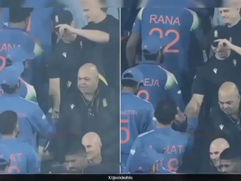 भारत को घुटने पर रेगाने की बात करने वाले साउथ अफ्रीका कोच से विराट-रोहित ने नही मिलाया हाथ? देखें वायरल वीडियो