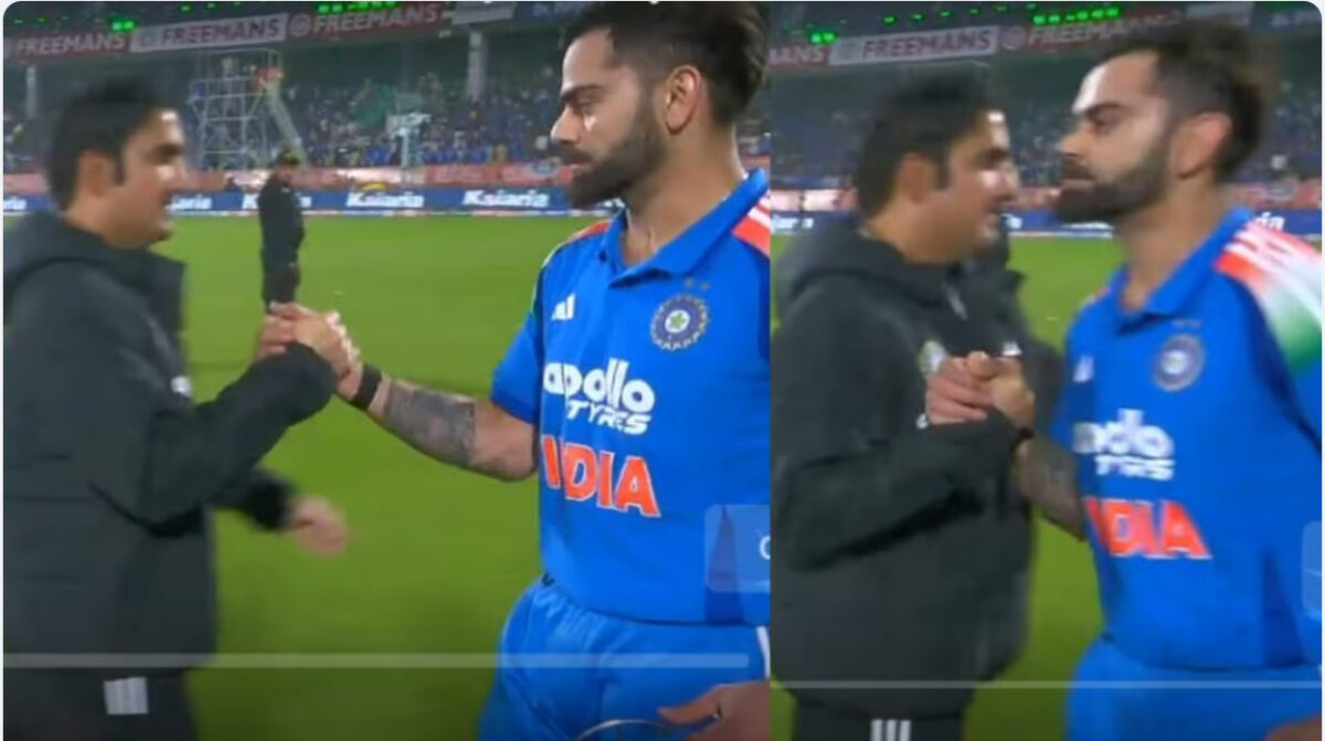 Virat Kohli and Gautam Gambhir BCCI