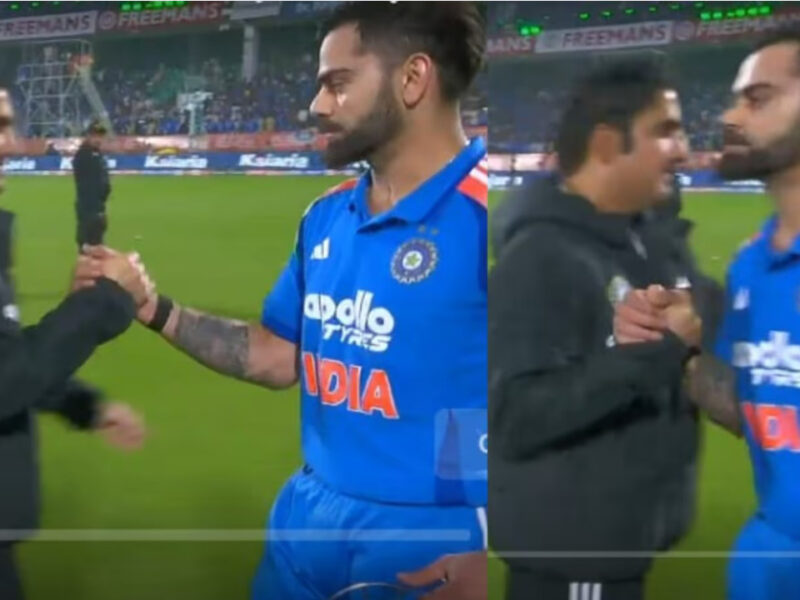 Virat Kohli and Gautam Gambhir BCCI