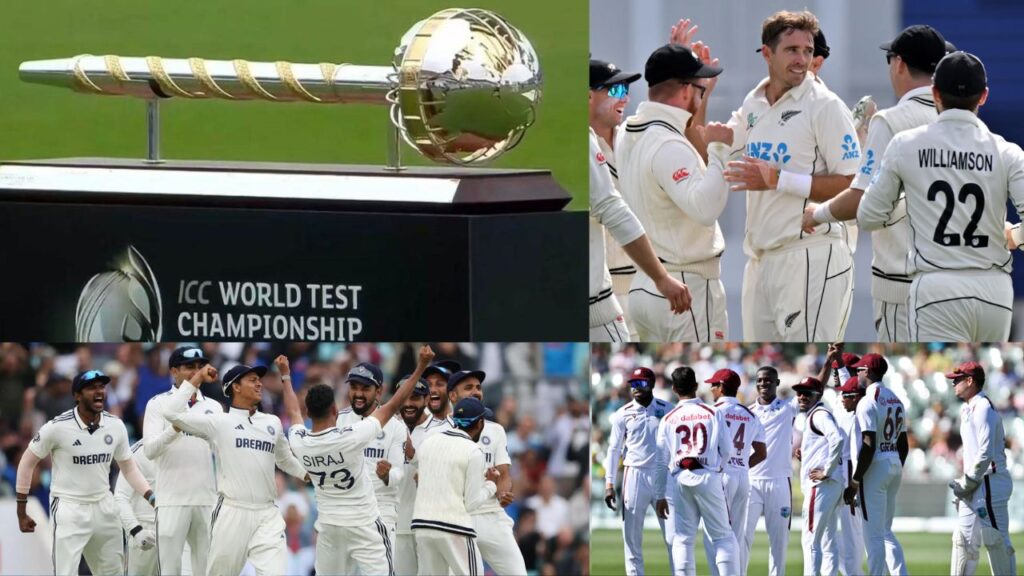 WTC Points Table WI Team India