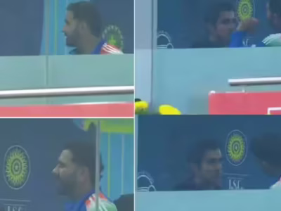 पहले वनडे के दौरान कोच गौतम गंभीर से जमकर हुई रोहित शर्मा की बहस, तस्वीरें आईं सामने