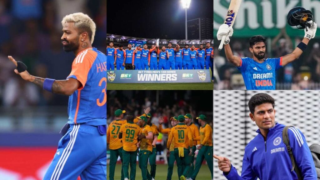 साउथ अफ्रीका के खिलाफ 5 टी20 मैच के टीम इंडिया आई सामने, हार्दिक-बुमराह की वापसी, गिल की जगह ऋतुराज