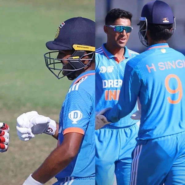 8 चौके 14 छक्के वैभव सूर्यवंशी ने UAE के खिलाफ मैदान पर मचाई तबाही, सिर्फ 22 गेंदों में ठोक दिए 116 रन