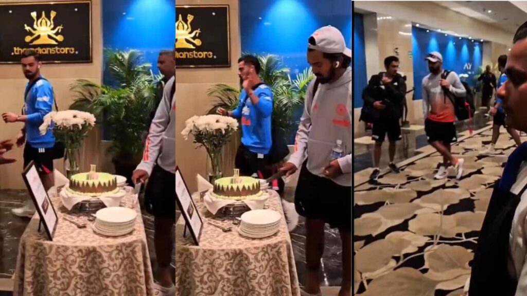 बार-बार बुलाने पर भी Virat Kohli ने गंभीर और केएल राहुल को किया नजरअंदाज, जीत के जश्न में हुए शामिल, देखें वीडियो