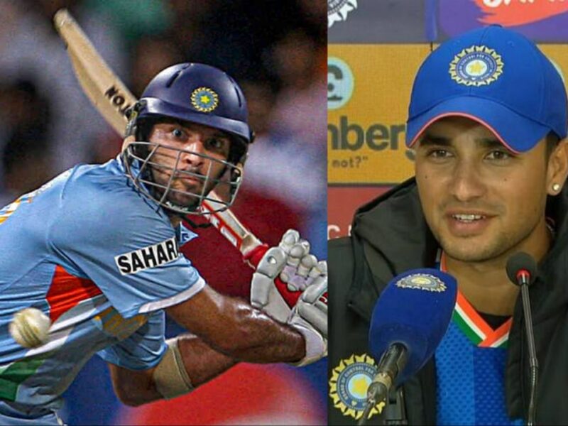 Abhishek Sharma Yuvraj Singh