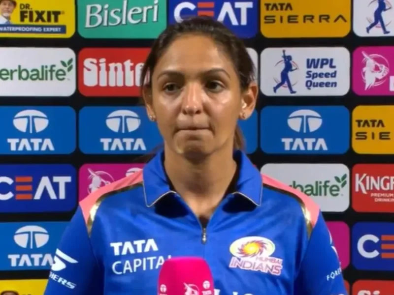 Harmanpreet Kaur MI Captain Post Match