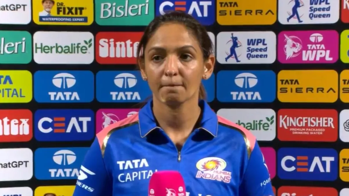 Harmanpreet Kaur MI Captain Post Match