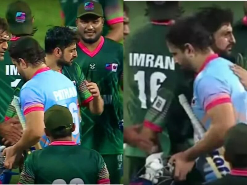इरफान पठान ने हारने के बाद पाकिस्तानी खिलाड़ियों को लगाया गले, वीडियो देख भड़के भारतीय, कहा “ऐसे गद्दारी करने…