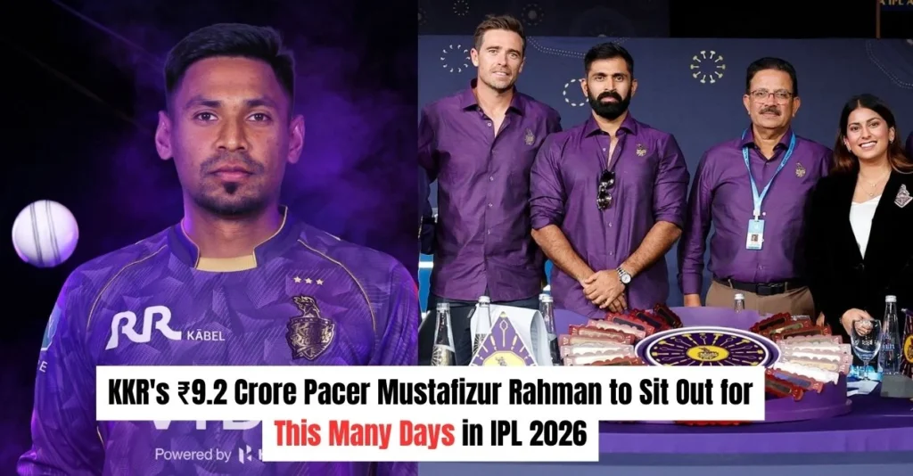 Mustafizur Rahman Ban IPL