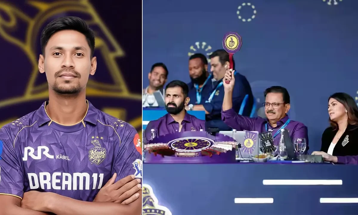 Mustafizur Rahman ON KKR