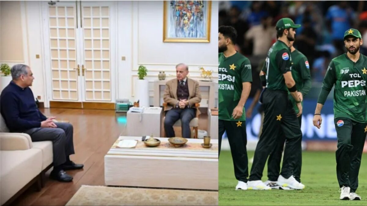 Pakistan PM and Mohsin Naqvi Meet