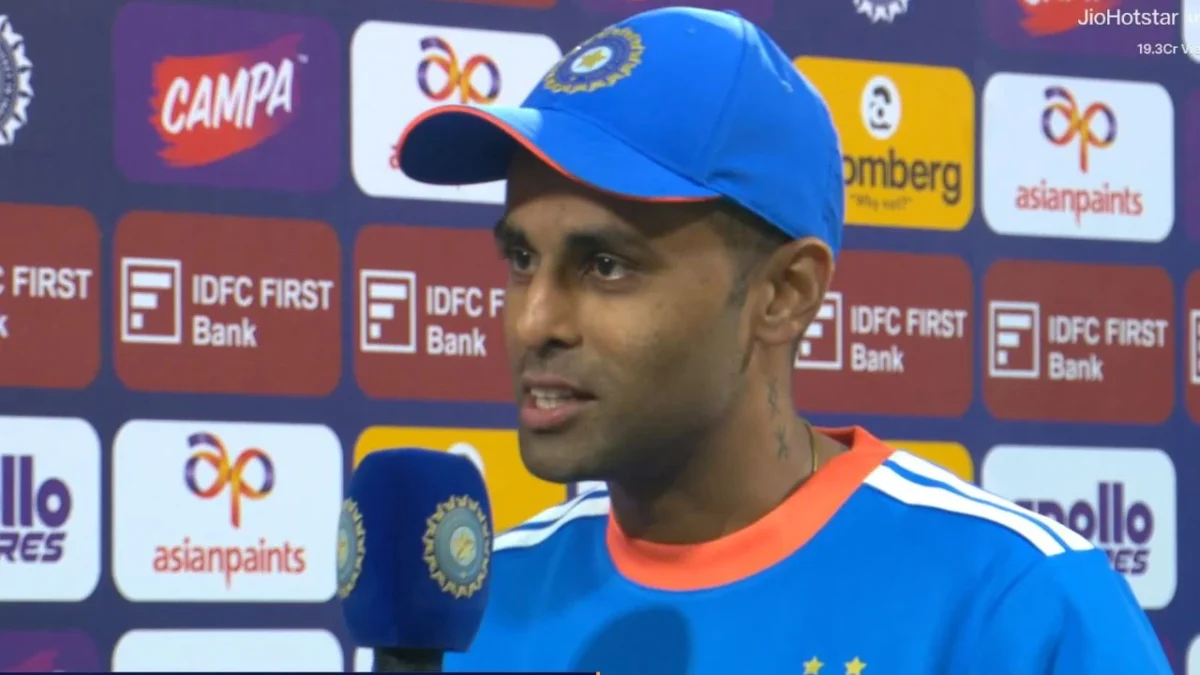 Suryakumar Yadav post MATCH TEAM INDIA IND vs NZ