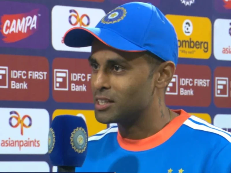 15.2 ओवरों में 209 रन बनाकर 7 विकेट से जीतने के बावजूद गुस्सा हुए कप्तान सूर्यकुमार यादव, कहा “मुझे गुस्सा आया कि उसने…