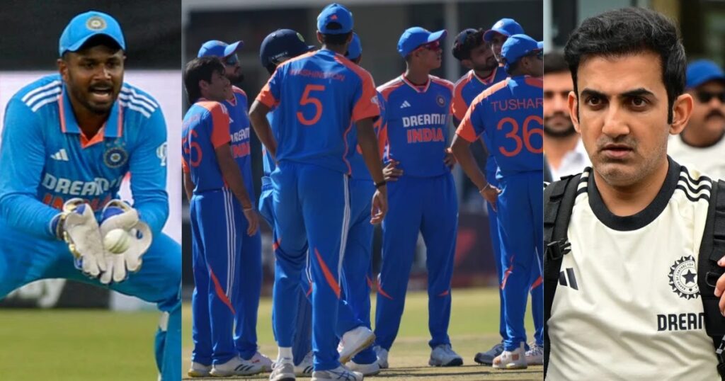 Team INDIA Opening Pair Sanju Gambhir