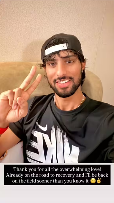 Tilak Varma Insta Story