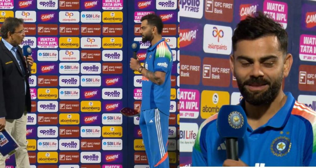 Virat Kohli Post Match