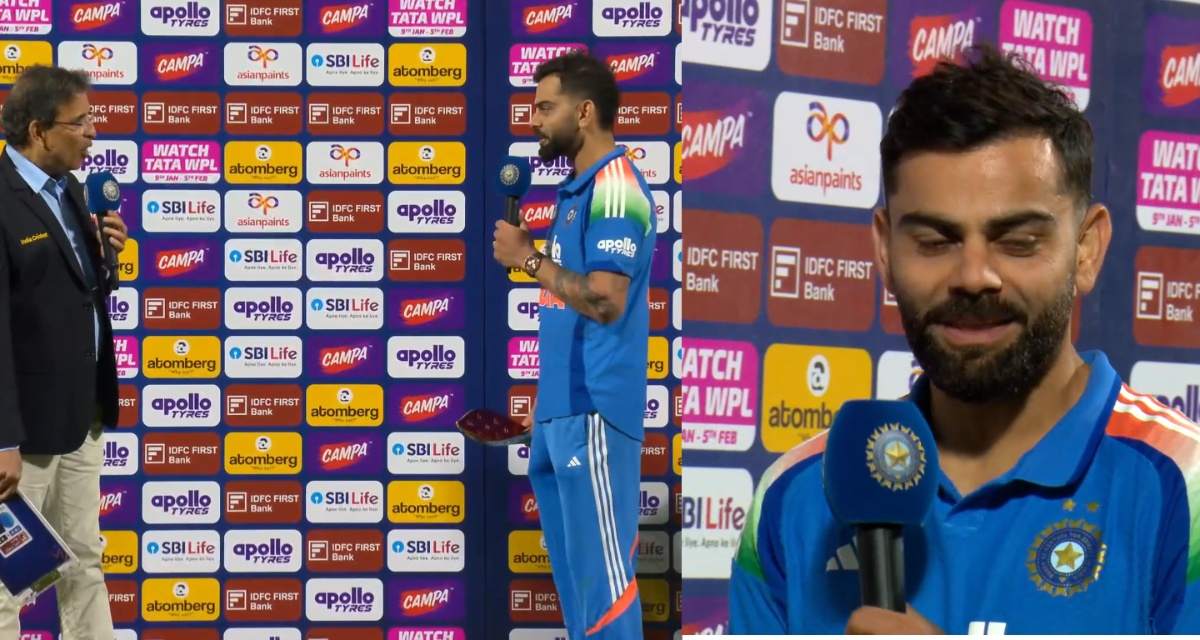 Virat Kohli Post Match