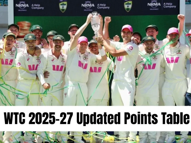wtc points table 2025-27 aus vs eng