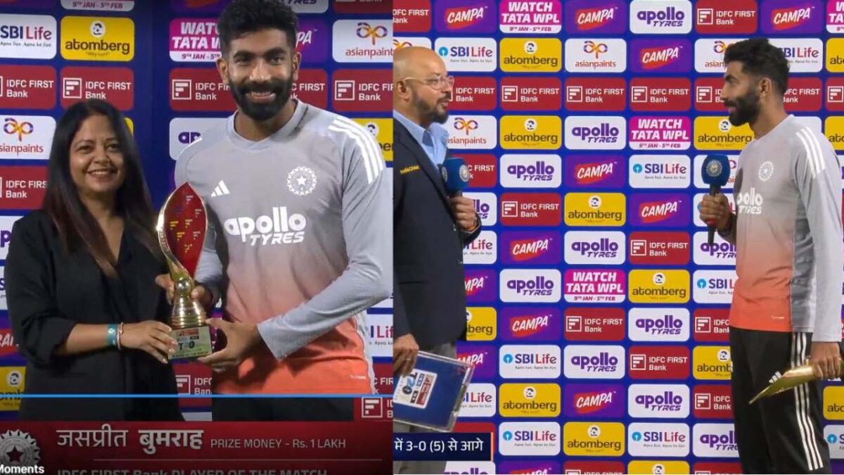 Jasprit Bumrah Post Match