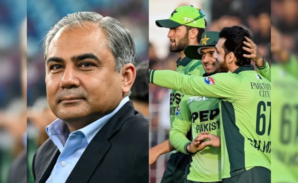 pakistani players on Mohsin naqvi