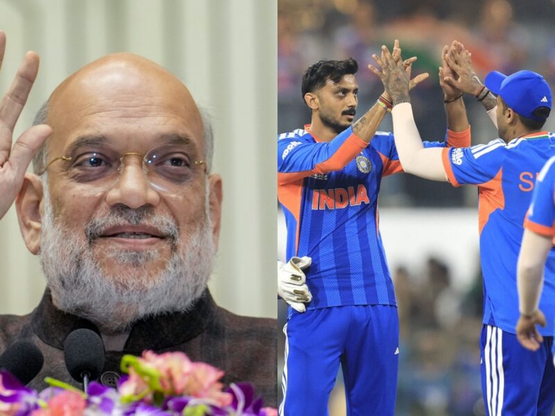 Amit Shah on IND vs PAK Team India