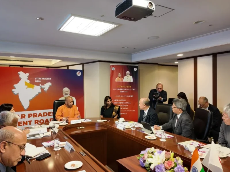 CM Yogi Adityanath Singapoore Japan