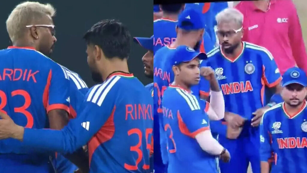 Hardik Pandya angry over Kuldeep Yadav