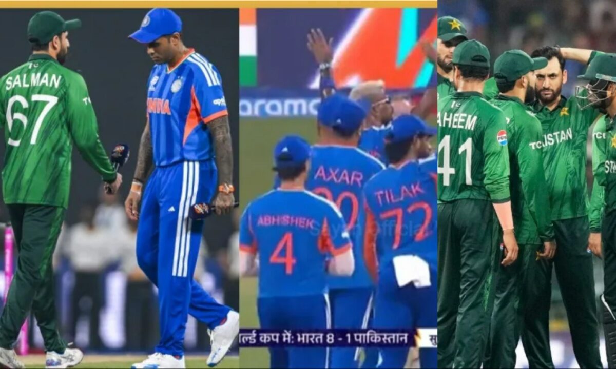 IND vs PAK Salam Ali Agha Pakistan Team India