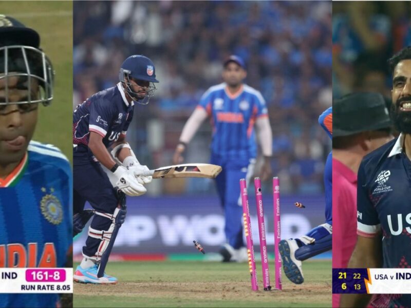 IND vs USA: अकेले अंत तक लड़ते रहे सूर्यकुमार यादव, फिर सिराज और अर्शदीप की बदौलत हारे हुए मैच में USA को दी शिकस्त