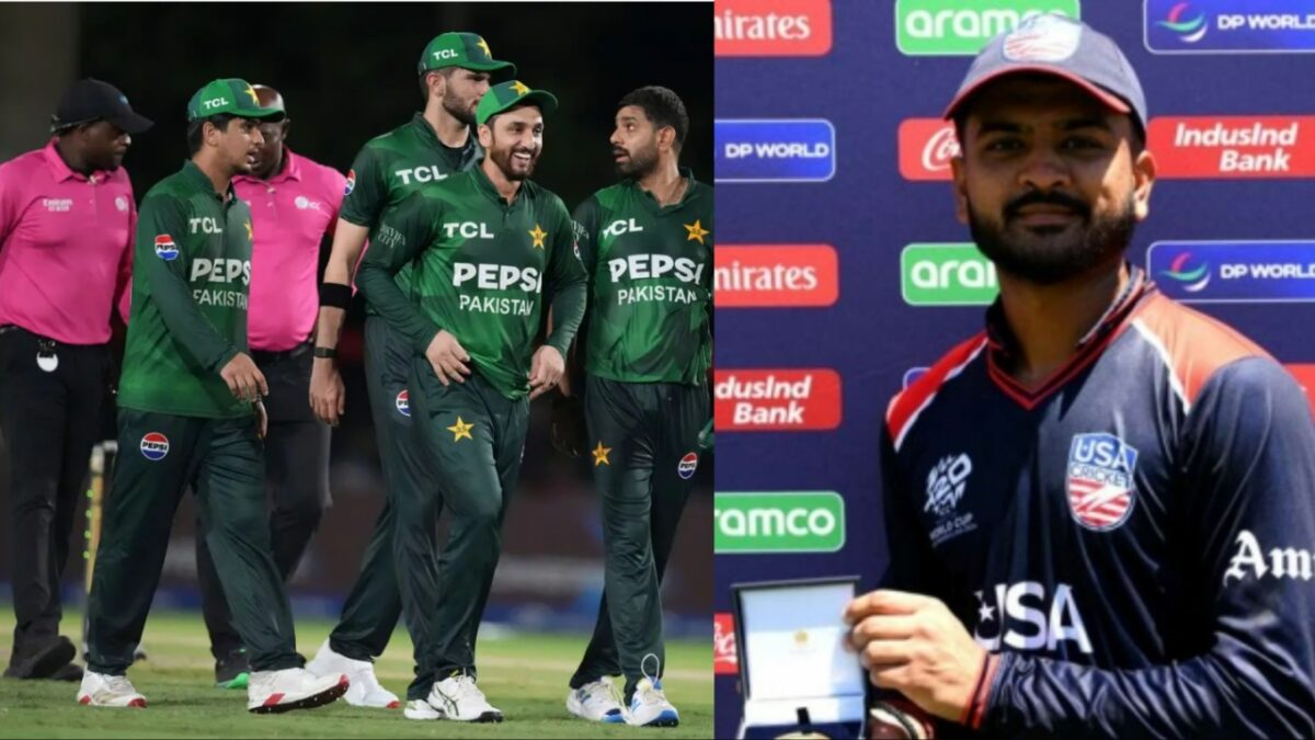 Monank Patel on Pakistan Team