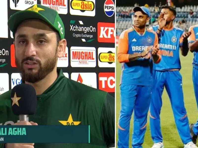 भारत के खिलाफ न खेलने से कोई फर्क नही पड़ता है: सलमान अली आगा