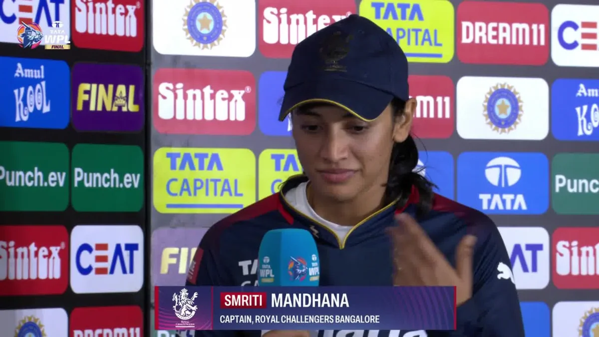 Smriti Mandhana Post Match RCB