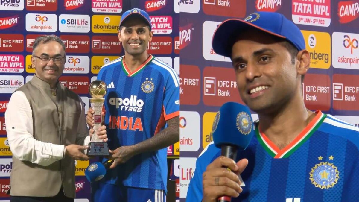 Suryakumar Yadav Player of The Series