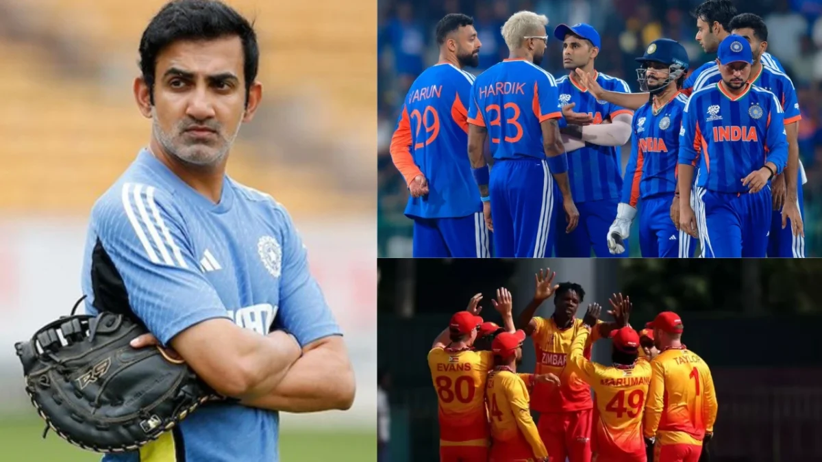 Team India IND vs ZIM Gautam Gambhir