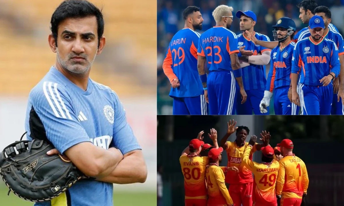 Team India IND vs ZIM Gautam Gambhir