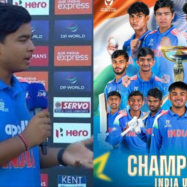 वैभव सूर्यवंशी ने विश्व विजेता बनने के बाद अपने बयान से जीता करोड़ो भारतीयों का दिल, कहा “मुझे अपने आप….