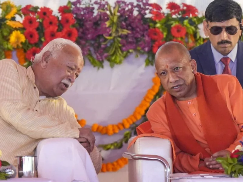 RSS-BJP समन्वय पर जोर, छह बैठकों में शामिल हुए सीएम योगी आदित्यनाथ