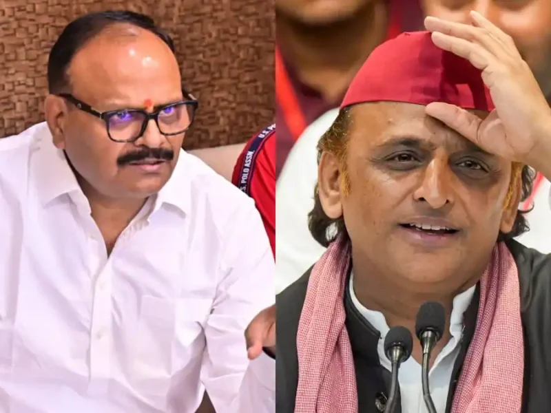 Brajesh Pathak attack on SP