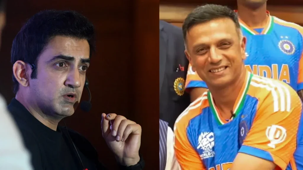 Gautam Gambhir Team India Rahul Dravid