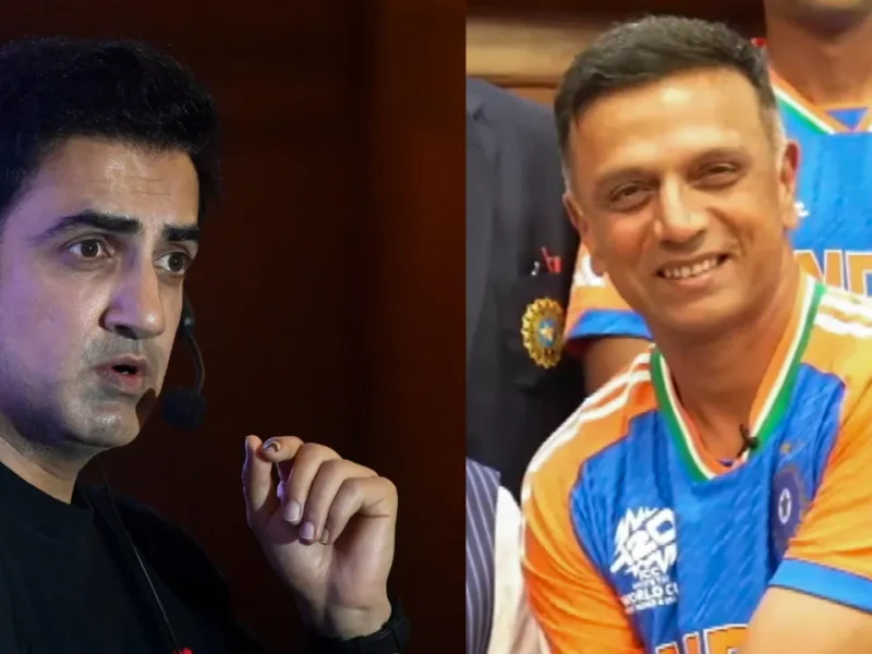 Gautam Gambhir Team India Rahul Dravid
