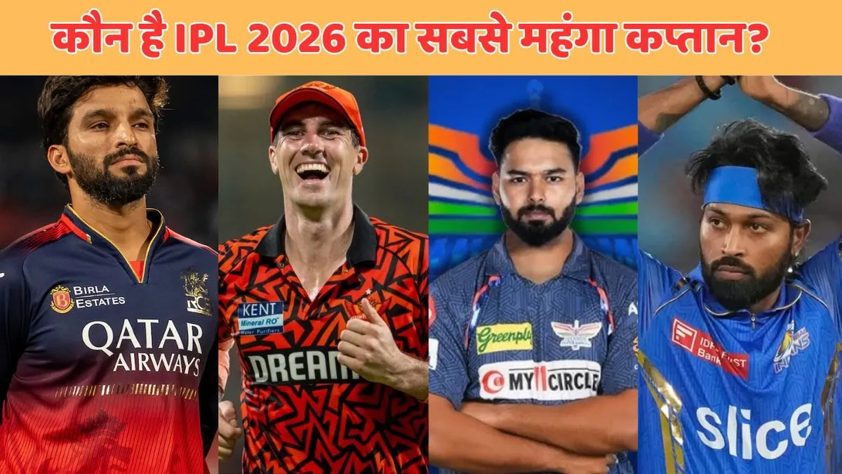 IPL 2026 ALL Teams Captains and their Salary