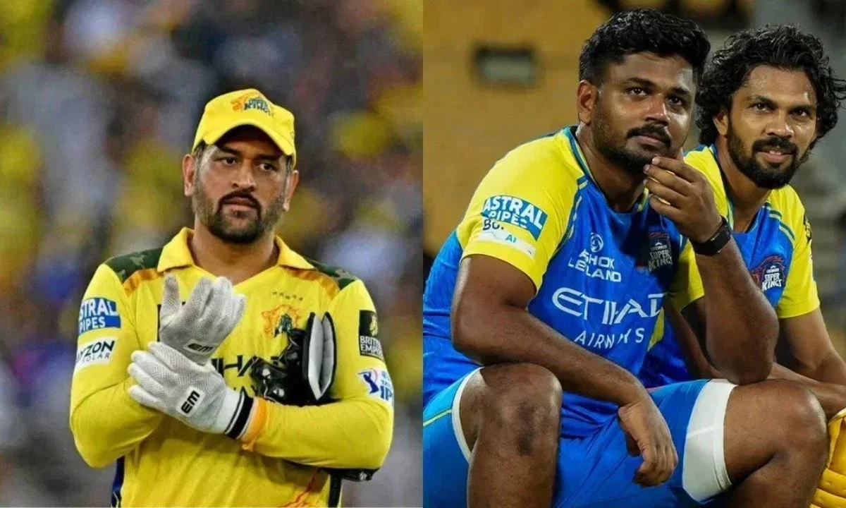 MS Dhoni Ruturaj Gaikwad and Sanju Samson