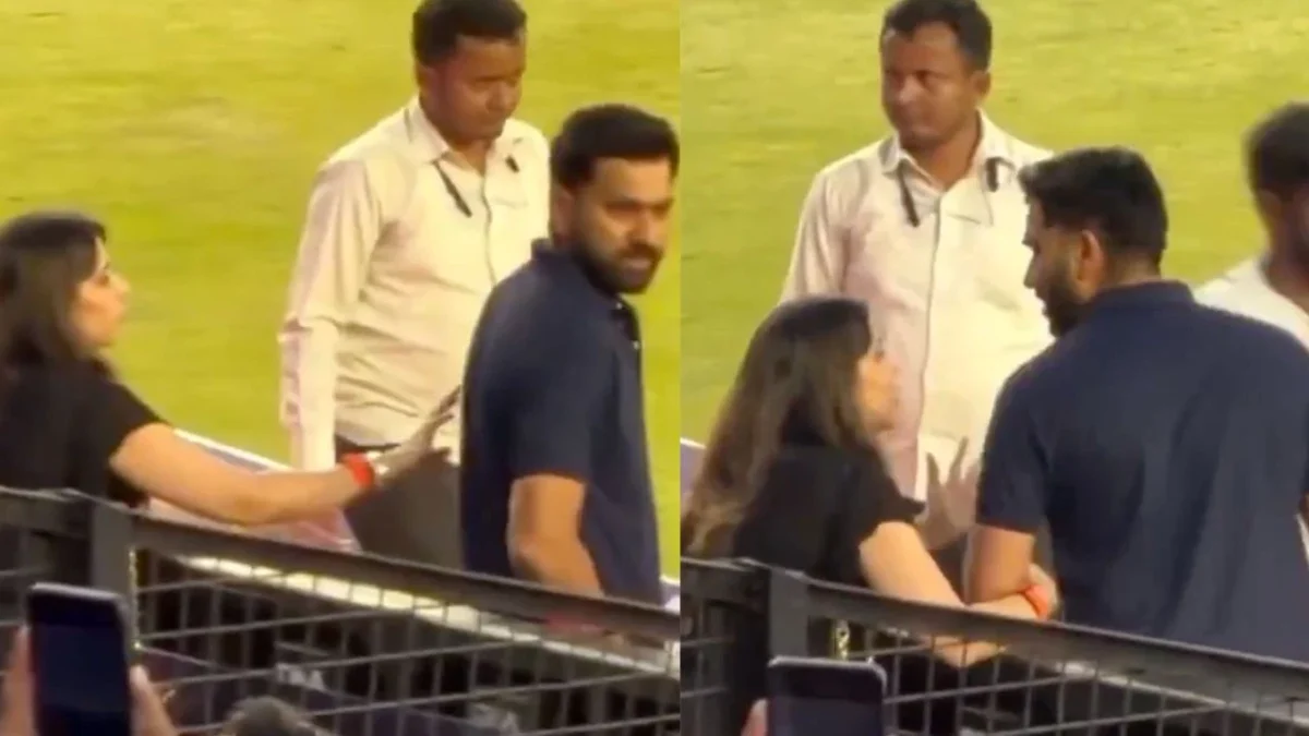 Rohit Sharma and Ritika Sajdeh fight