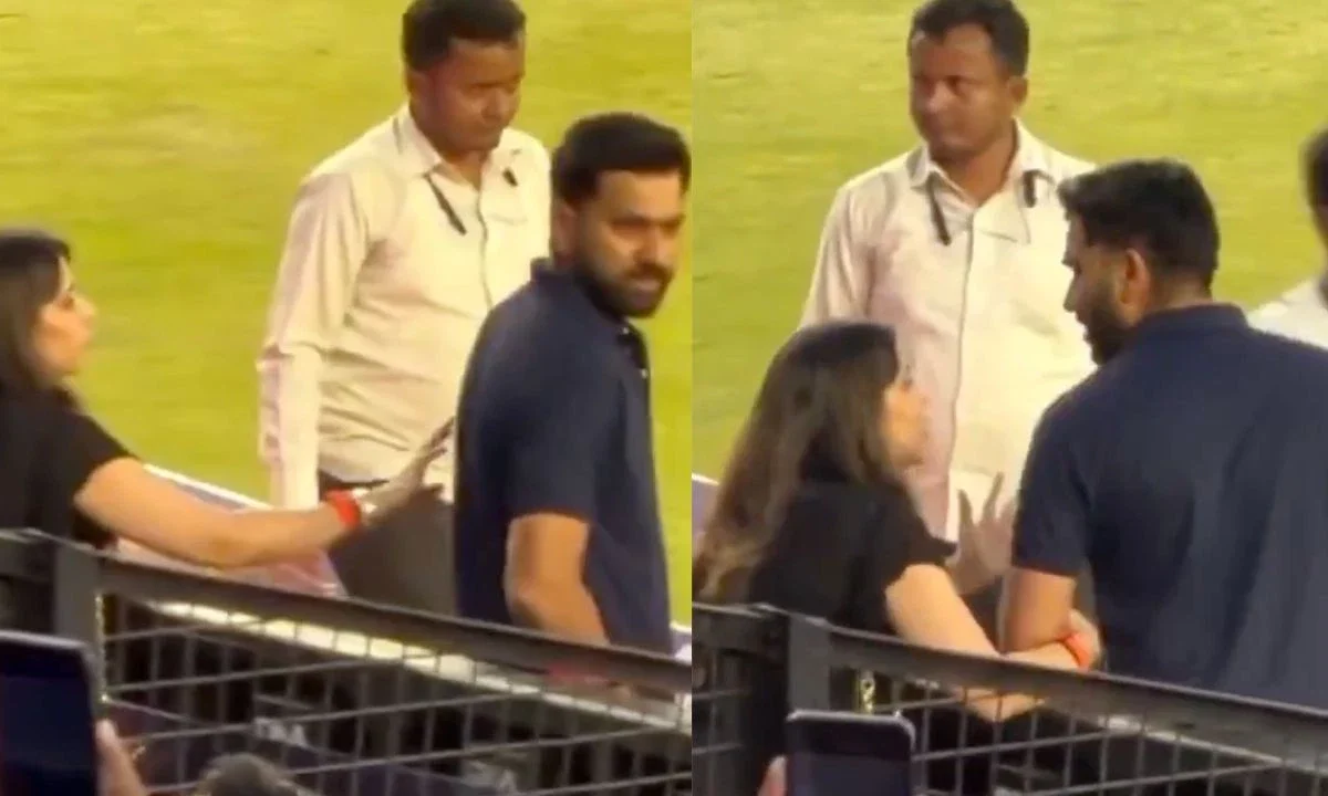 Rohit Sharma and Ritika Sajdeh fight